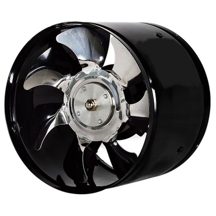 Métal Argent Connecté Extracteur Ventilateur - 245mm/9.65 - Industriel