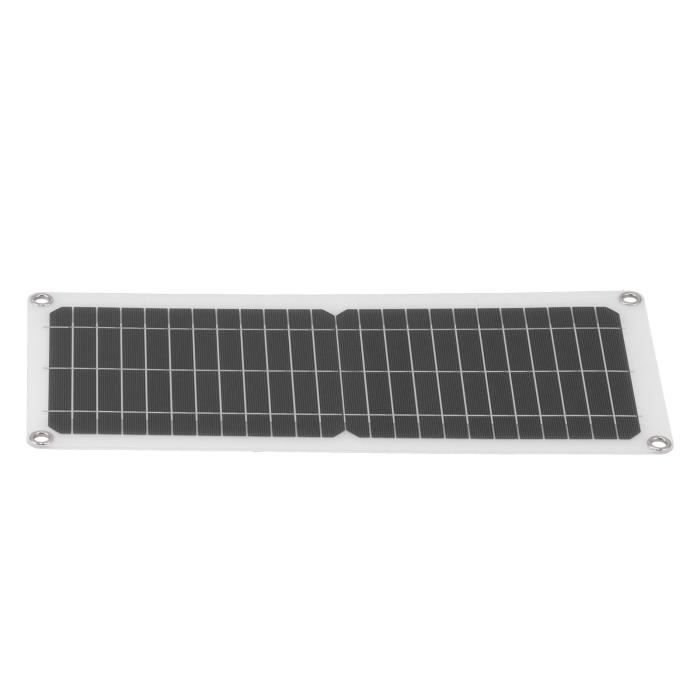 Panneau Solaire 5V 10W USB Monocristallin Portable – Chargeur Solaire Compact Haute Efficacité, Camping, Jardin, Extérieur, Sortie USB