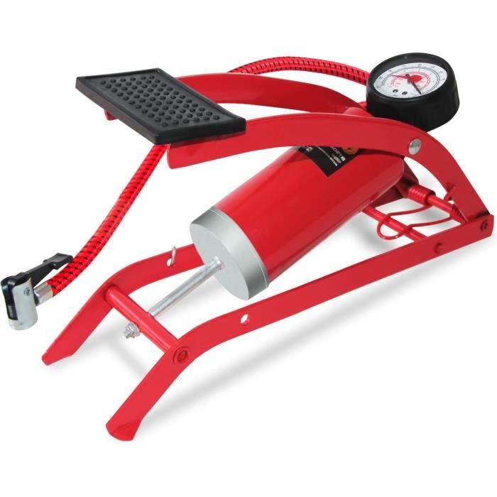 Mini Pompe À Vélo Pompe À Pied De Vélo, 170Psi Mini Pompe À Vélo Mini Pompe À Vélo Pompe À Pied De Vélo, 170Psi Mini Pompe À Vélo