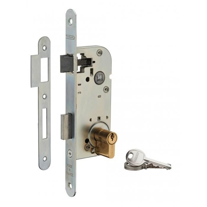 Serrure Encastrable Z Br 3 Cles Pour Porte D Entree 40 Mm Achat Vente Serrure Barillet Serrure Encastrable Z Br 3 Cdiscount