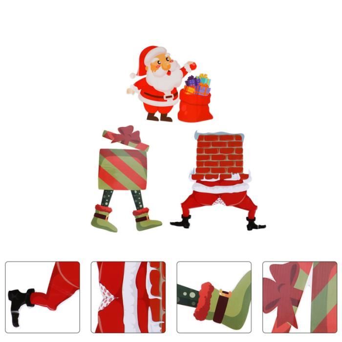 Piquet De Jardin Décoratif De Noël - Panneau Avec Piquet, Motif épice, Résistant Aux Intempéries