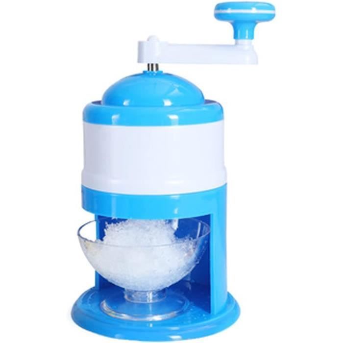 Manual Crushed Ice Maker, Hand Shaved Ice Machine, Hand Crank Ice