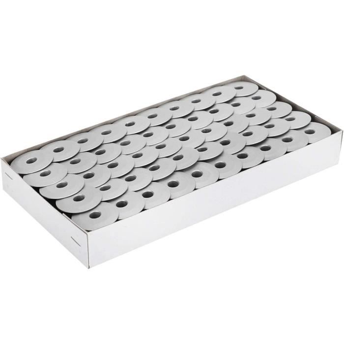 Lot De 10 Bobines Vides Transparentes Pour Machine à Coudre – Plastique Dur – 2 X 2 X 1 Cm - 4