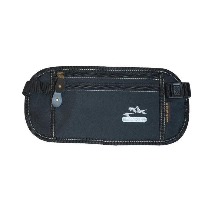 Ceinture pochette de voyage secrète extra plate by TREKKING® Noir -  Cdiscount Bagagerie - Maroquinerie