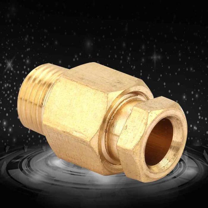 4 Pièces Kit De Connecteurs De Tuyau En Laiton, Raccord