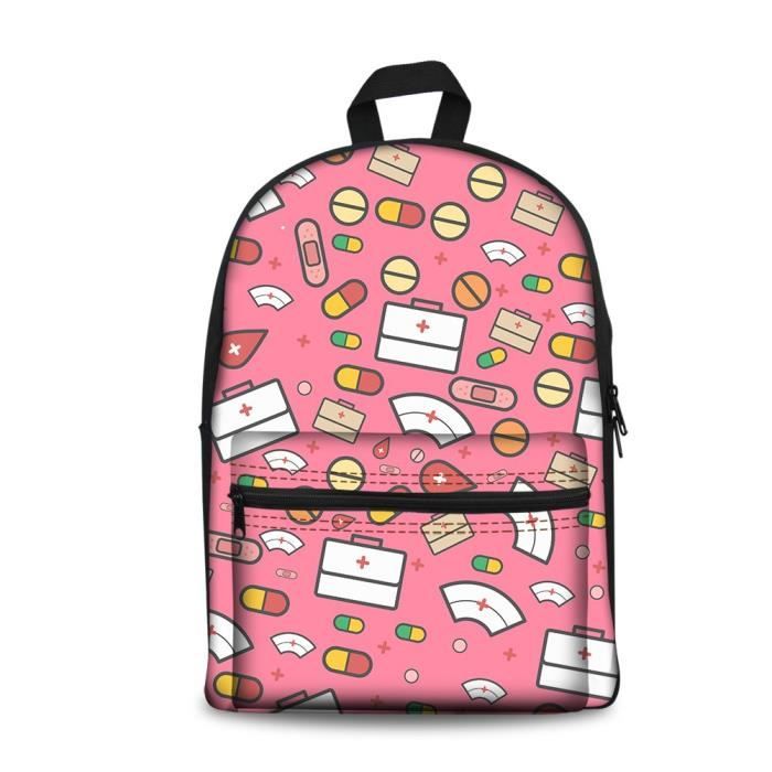 cartable multicolore