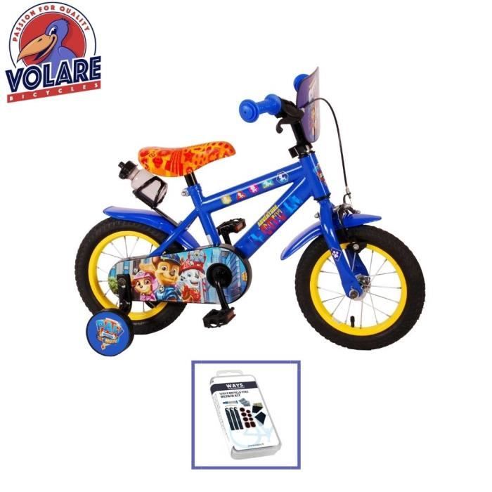 Vélo pour enfants - Volare Paw Patrol - 12 pouces - Bleu - Deux freins