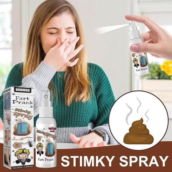 TreasureGurus Liquid Ass Fart Spray - Spray pour farce, odeur de gaz fétide