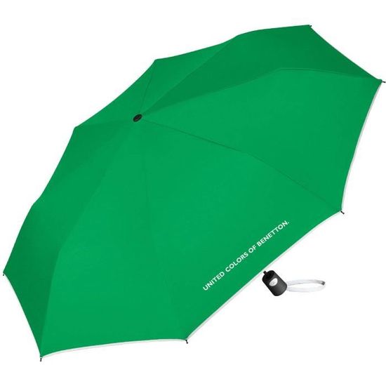8 tiges de 95 cm de diamètre. Parapluie Mini femme automatique United Colors of Benetton 8 tiges de 95 cm de diamètre. Parapluie Mini femme automatique United Colors of Benetton