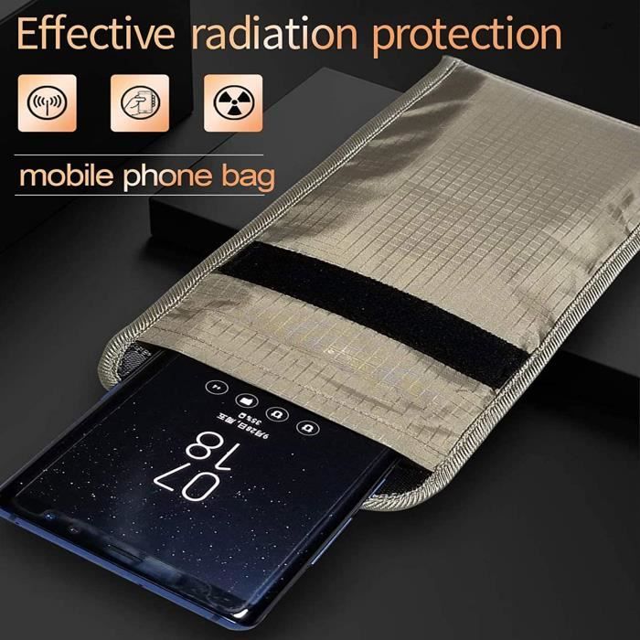 SAC FARADAY pour téléphone De qualité militaire Protection CEM