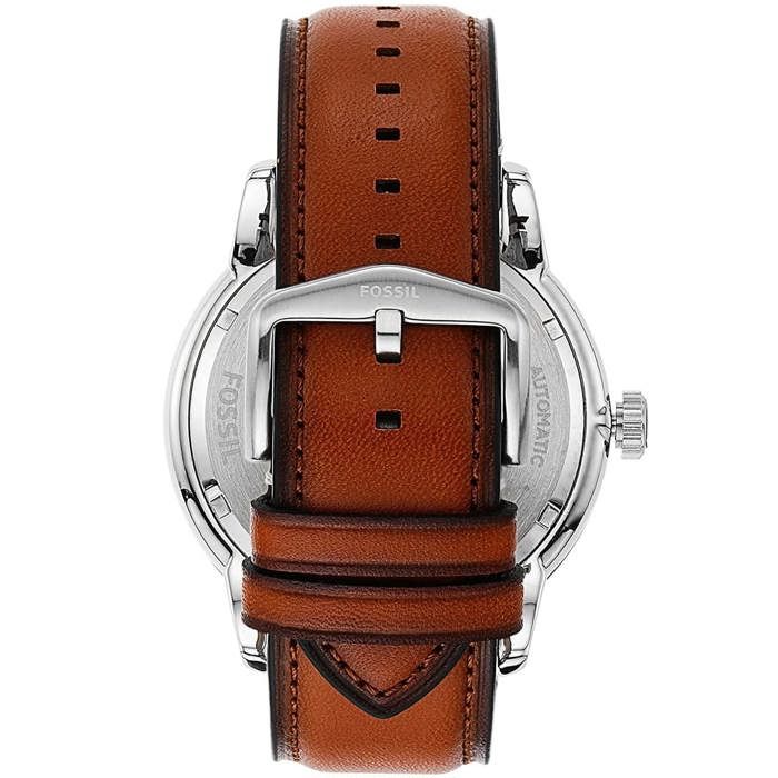 Fossil Townsman Homme 48mm Bracelet Cuir Marron Automatique Montre