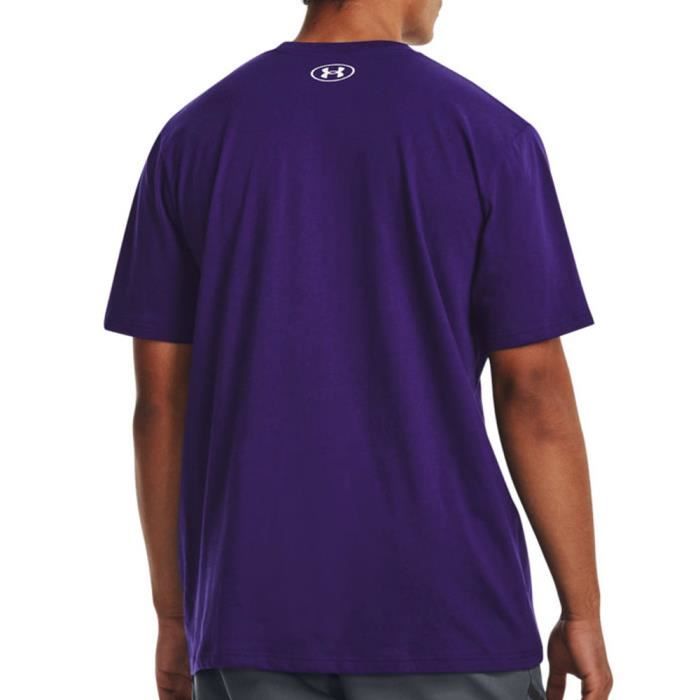 T shirt Violet Homme Under Armour Camo Cdiscount Pr t Porter