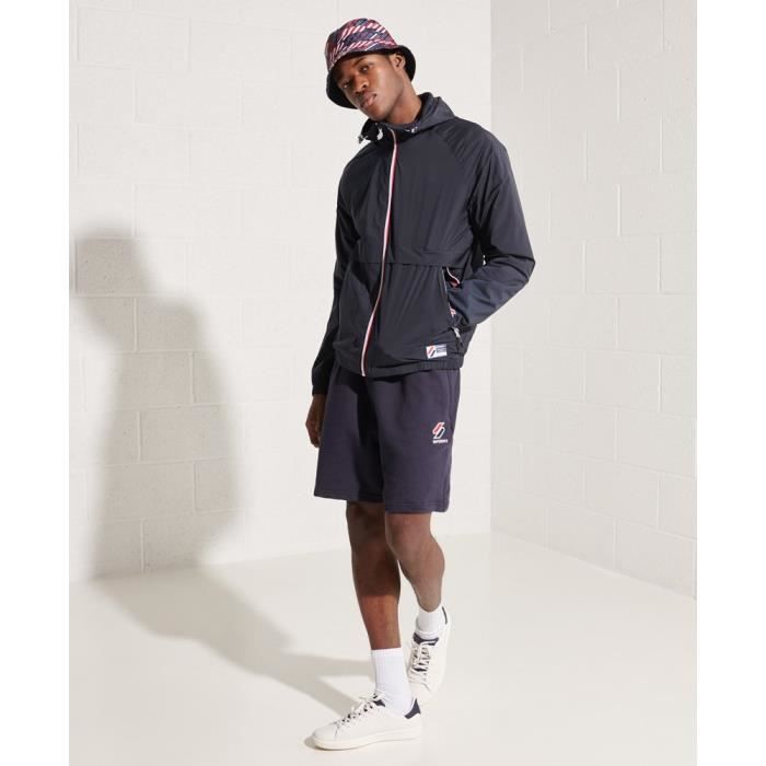 Veste capuche Sportstyle Superdry Homme Eclipse Navy