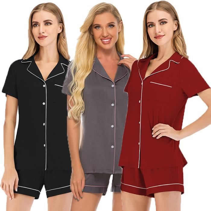 T shirt pyjama hotsell femme