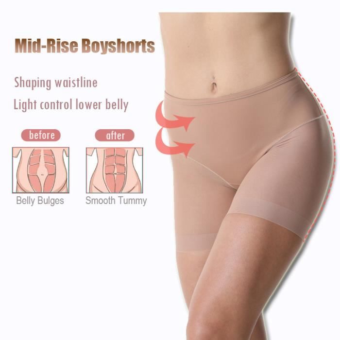Culotte slip Leggings taille haute sans couture pour hommes et