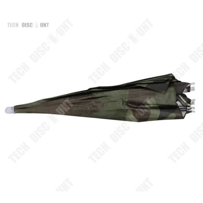 Lot 3 Chapeaux Parapluie Arc-en-Ciel & Camouflage – Visor Pluie & Soleil, Protection Tête Pêche Plage Randonnée