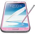 Pour Samsung Galaxy Note 2 16 go Rose Smartphone-2