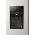 Réfrigérateur américain HAIER HSR3918FIMP - 515L - No Frost Multiflow - L90,8cm xH177,5cm - Gris platinium-2