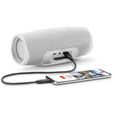 JBL Charge 4 Enceintes Bluetooth portable - 20 heures d’autonomie - Blanc-2