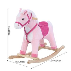 JOUET À BASCULE Cheval à bascule pour bébé enfant cheval à bascule