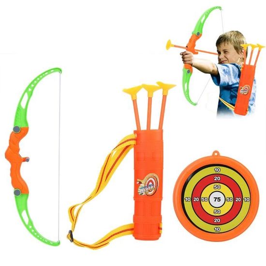 Arc Et Flèches Jouet Enfant - Set 6 Flèches Ventouses | Sécurité, Développement Coordination