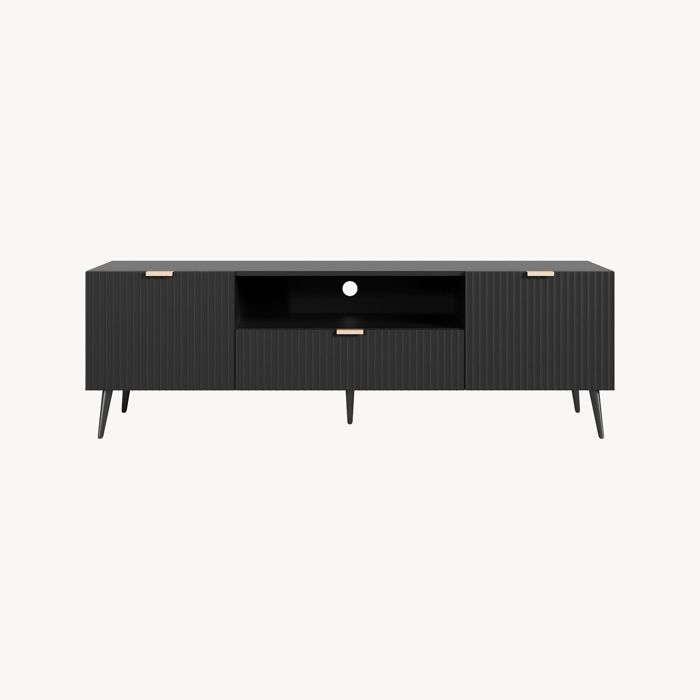 Banc banquette 110 x 40 x 49 cm en velours gris foncé - Style vintage français - Référence 02