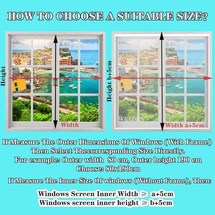 Moustiquaire Porte MagnéTique 95 X 215 Cm Fenetre Moustiquaire Porte AimantéE Fermeture Automatique Outil Facile Pour Enfants Et Animaux De Compagnie Blanc