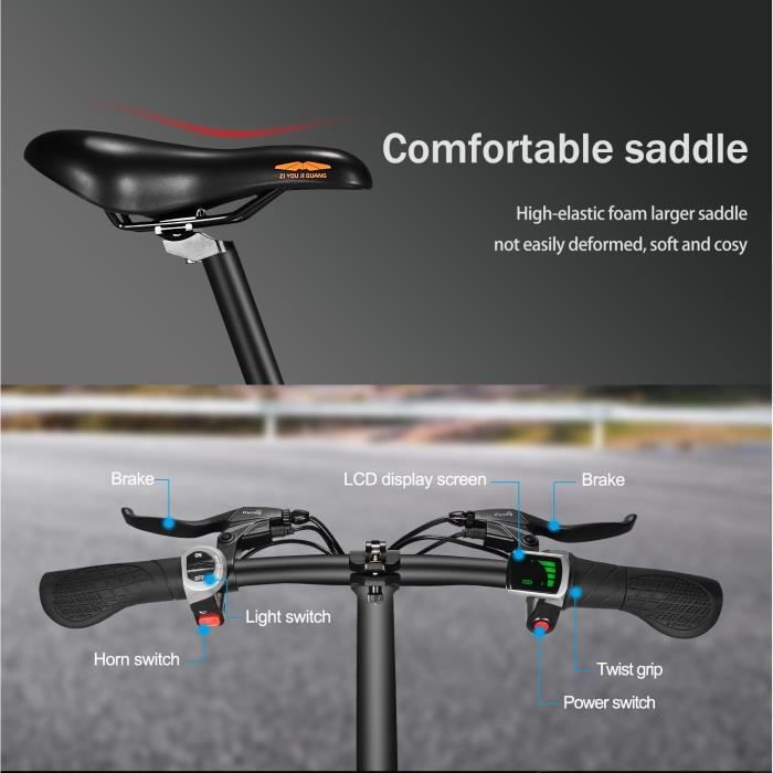 Velo hotsell gonflable electrique