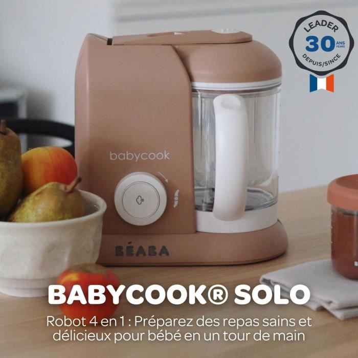 BABA - Babycook Solo - Robot Bb 4 en 1 Mixeur-Cuiseur - Cuisson Vapeur -  Pralin - Cdiscount Puriculture & Eveil bb