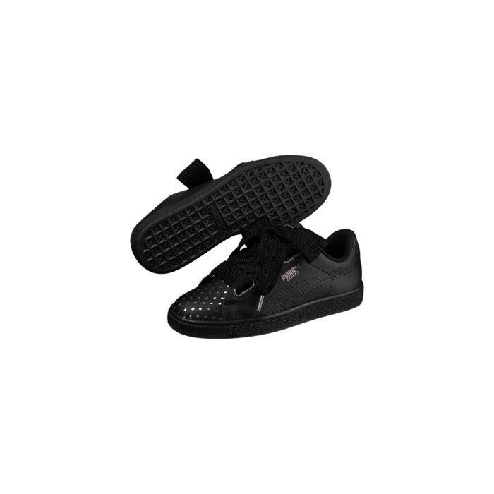 Basket mode Puma Heart Ath Lux672803 Noir Cdiscount Chaussures