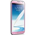 Pour Samsung Galaxy Note 2 16 go Rose Smartphone-3