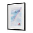aFFa frames, Tisar, Cadre Photo en Bois, Rectangle Clair, Avec Façade en Verre Acrylique, Noir, 50 x 70 cm-3