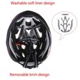 Casque de vélo VTT Ultralight SANLIN BEANS - Confortable et sécurisé - Blanc EPS Mixte Adulte-3