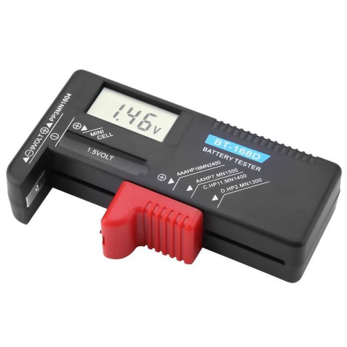 Testeur De Batterie Universel HC-213, Contrôleur De Courant Pour Piles Et Accus, Petit Appareil Pratique