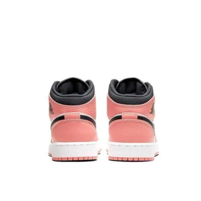 Chaussures de Basket Air Jordanx 1 One Mid Originale Femme Fille