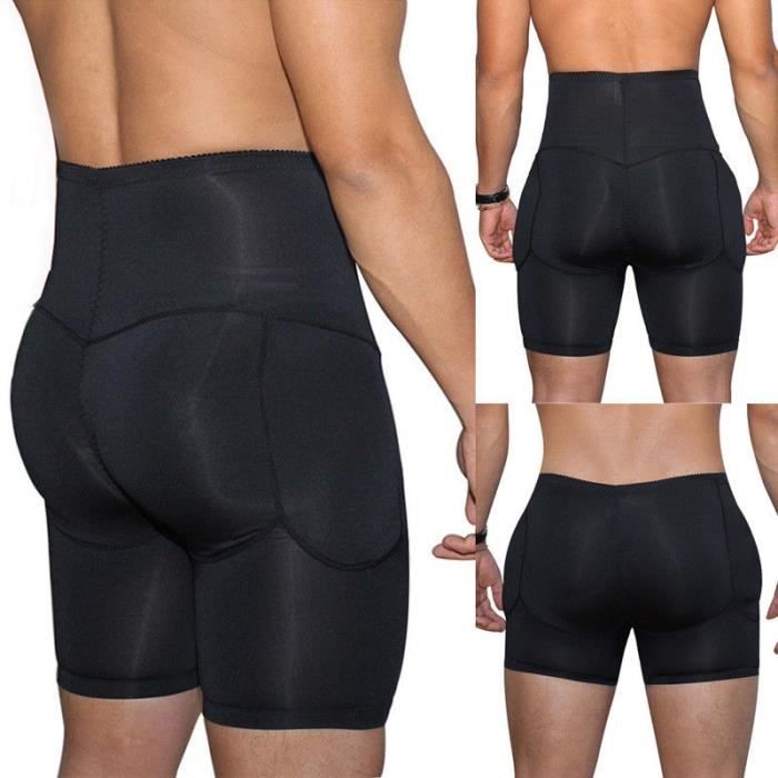 Boxer noir rembourre pour homme Sous vetement moulant rehausseur de fesses Type B Blanc Cdiscount Pret a Porter