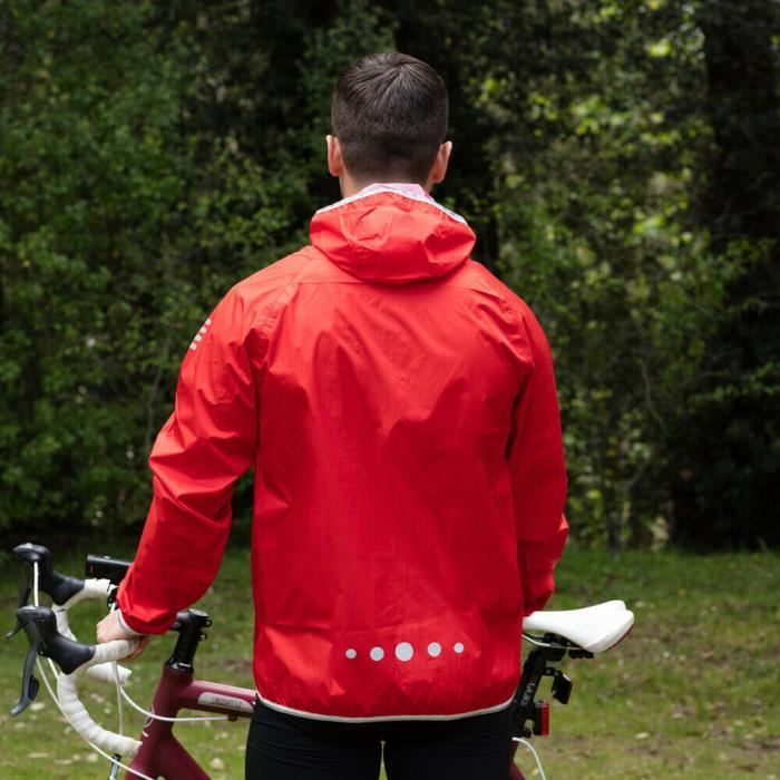 Veste Cyclisme Réfléchissante Proviz - Coupe-Vent Imperméable Homme/Femme - Pour Course Et Randonnée