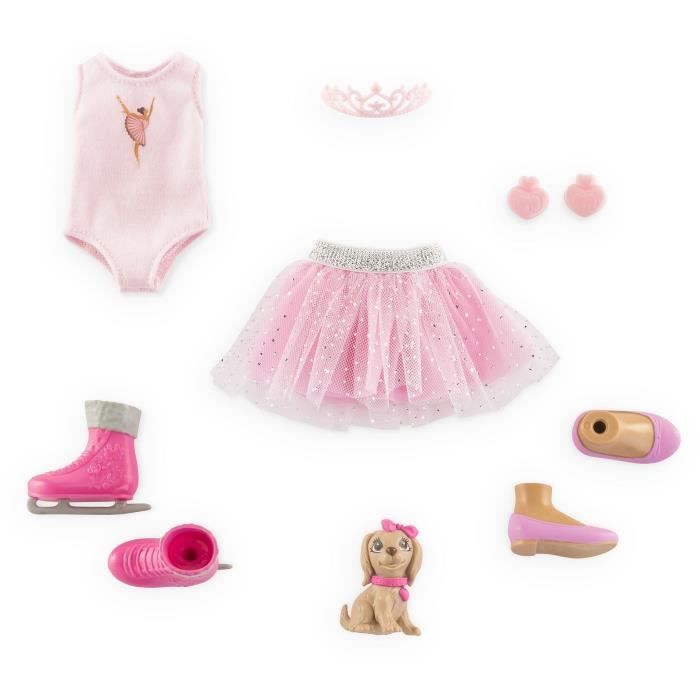 Poupée mannequin Mes Corolle Girls : Coffret Valentine À La Plage