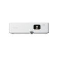 Vidéoprojecteur Epson CO W-01 WXVGA Blanc - Durée de vie de la lampe 6000h - Interfaces HDMI - Garantie 2 ans-6
