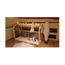 Lit Cabane Pour Enfants Structure Simple Couleur Bois 140x80cm