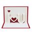 I Love You 3d Pop Up Carte De Vœux Faite Main Lettre D Amour Anniversaire Cadeau De Festival Rouge Red Achat Vente Carte Correspondance I Love You 3d Pop Up
