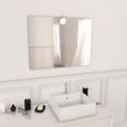 Miroir salle de bain LED auto-éclairant DOT 80x60cm-0