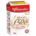 Francine Farine de Blé Tous Usages T45 1Kg (lot de 8)-0