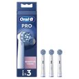 Oral-B Pro Sensitive Clean Brossettes Pour Brosse À Dents, Pack De 3 Unités-0