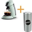 Machine à café dosette SENSEO ORIGINAL+ Philips CSA210/23, Booster d’arômes, Crema plus (mousse plus dense), 1 ou 2 tasses, Menthe-0