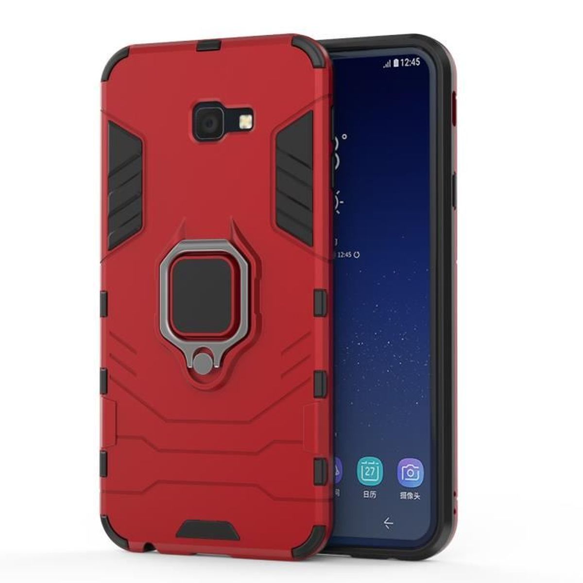 coque samsung avec anneau