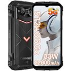 DOOGEE Vmax Plus Smartphone Robuste 36Go + 512Go 22000mAh Batterie 33W 6.58'' FHD+ 200MP Caméra IP68 NFC Double Sim 5G GPS - Noir