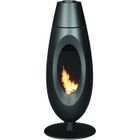 Poêle à bois - INVICTA Ovatio - 5 KW - bûches 32 cm