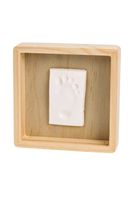 Baby art - 3601092040 - Pure Box Kit Empreintes bebe avec cadre en bois de Pin, Idee cadeau naissance, couleur bois