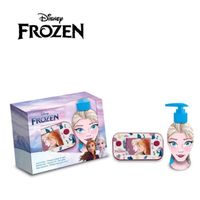 Coffret Shampoing et jeu d'eau FROZEN Disney - Pour Enfant Fille - Lila, Mauve, Blanc - 2 pièces